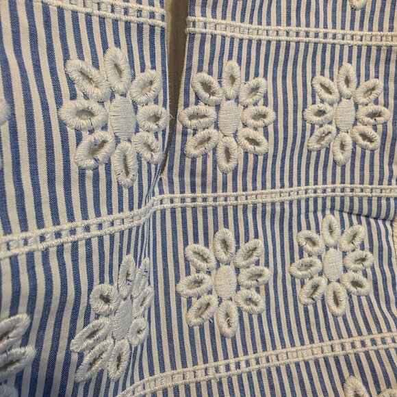 Boden Hotchpotch Broderie Eyelet Shift Dress 8L - Picture 4 of 6